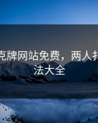 两人扑克牌网站免费，两人扑克牌玩法大全