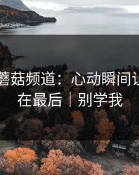昨天的蘑菇频道：心动瞬间让我真相在最后｜别学我